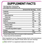 Extra Strength Fiber Gummies 7g Per Serving – Sugar Free, Plant Based
