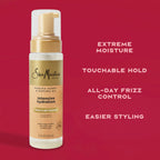 Shea Moisture Manuka Honey & Mafura Oil Wrap & Set Mousse 7.5oz
