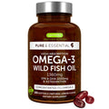 Igennus Ultra Pure Omega 3 rTG Wild Fish Oil 1360mg, 180 Softgels | IFOS-certified EPA DHA 1000mg,ultra-pure high-absorption omega-3 with astaxanthin, non-GMO, 90 servings