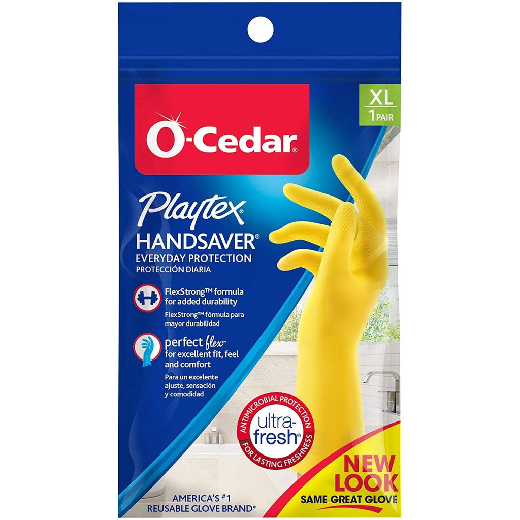 Playtex HandSaver Gloves, X-Large 1 Pair ( Pack of 2)