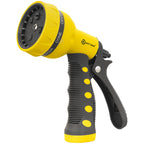 Buy now AUTOMAN-Garden-Hose-Nozzle, ABS Water Spray Nozzle with 7 Adjustable Watering Patterns, Slip Resistant for Watering Plants, Lawn& Garden, Washing Cars, Cleaning, Showering Pets & Outdoor Fun. at indiglob india