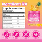Suiyilary Feminine Probiotics Gummies for Women, Pineapple 60 Gummies