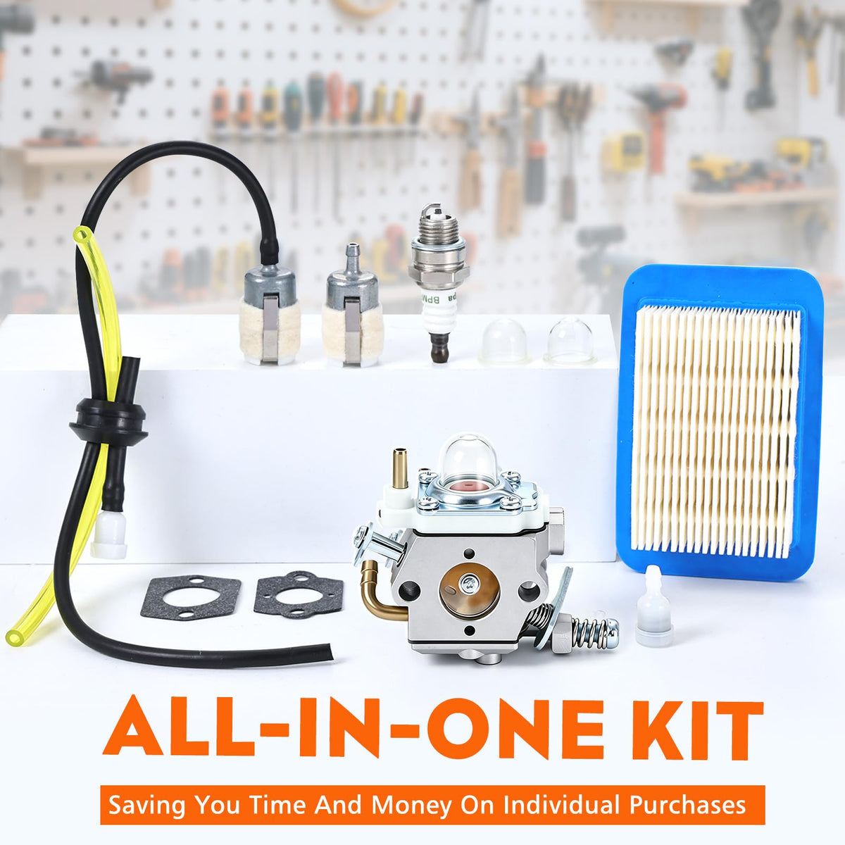 HIPA PB-580T Carburetor Tune Up Kit for Echo PB580T PB-580 PB-580H Blower