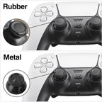 Buy now TOMSIN Metal Thumbsticks Replacement Kit for PS5 Controller – Aluminum Joysticks Accessories Compatible with PlayStation 5 Controller (Black) at indiglob india