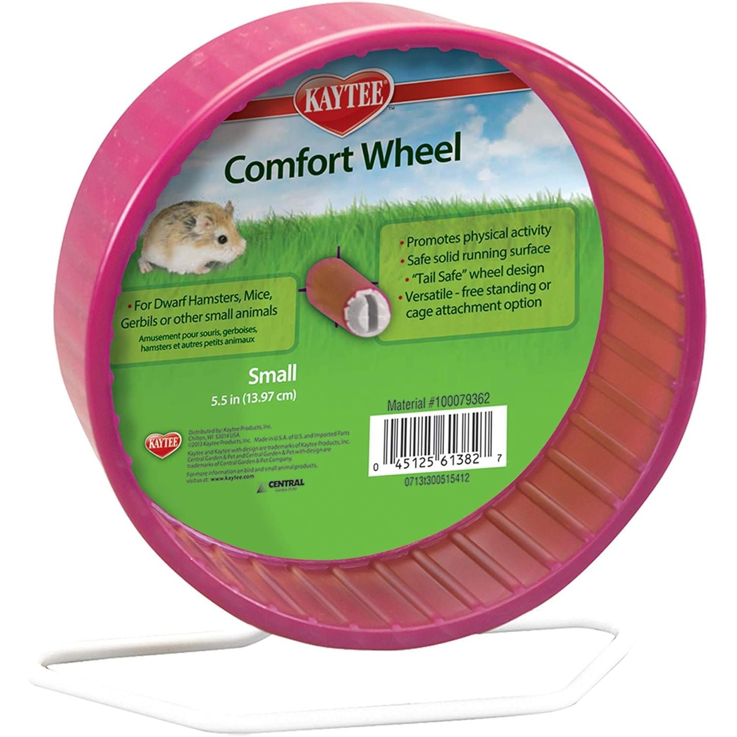 Buy now Kaytee Comfort Wheel Large 8.5 Inches 5.5", Small Blue at indiglob india