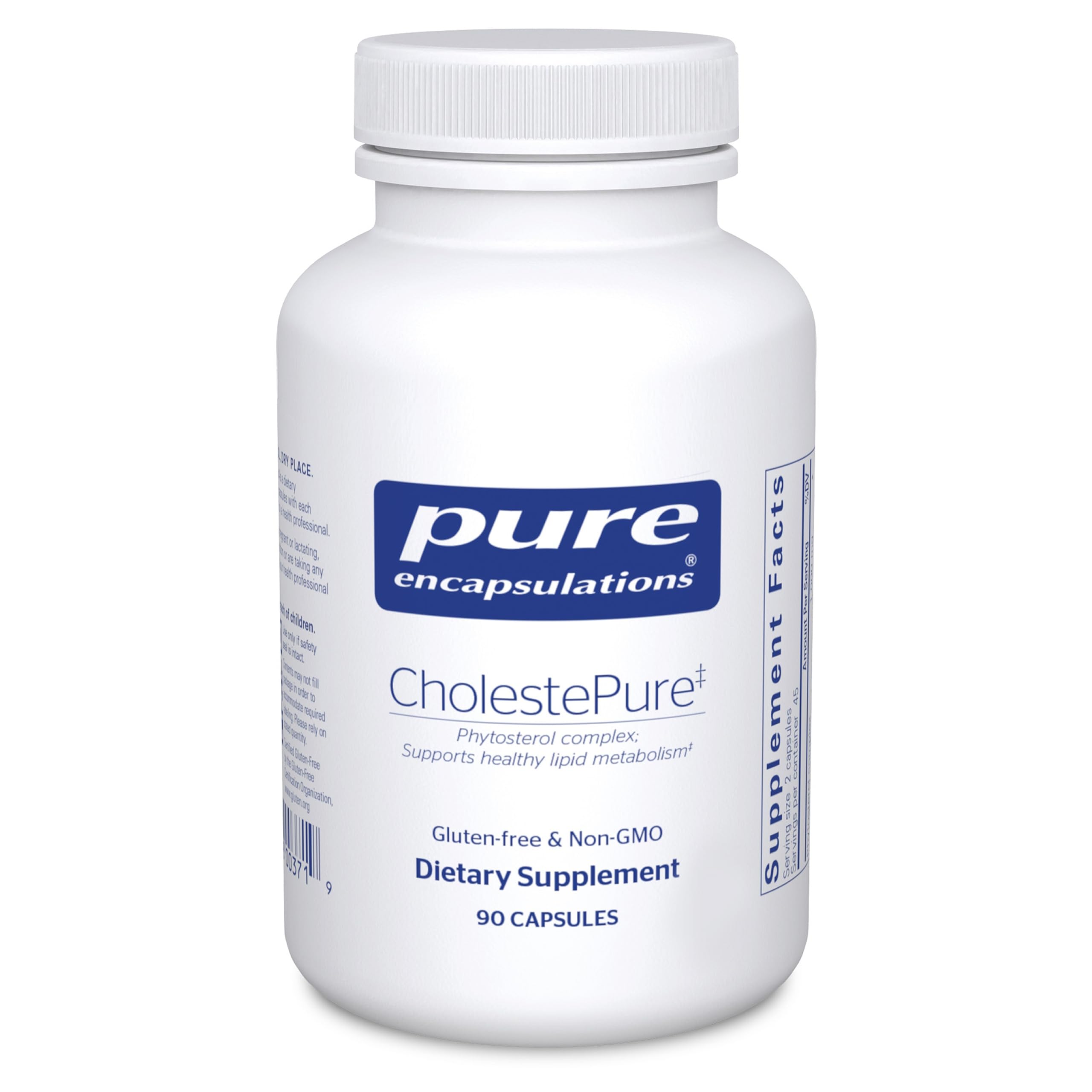 Pure Encapsulations CholestePure, 90 Capsules | Supplement to Support Cardiovascular Health, Enzyme Function, and Lipid Metabolism*