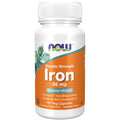 Buy now NOW Supplements, Iron 36 mg, Double Strength, Non-Constipating*, Essential Mineral, 90 Veg Capsules at indiglob india