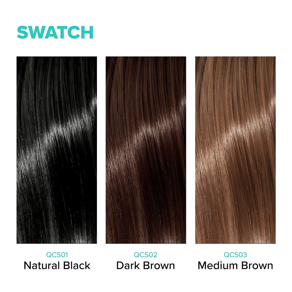 Buy now KISS Quick Cover Root Touch-Up Hair Shadow Dark Brown QCS02 at indiglob india