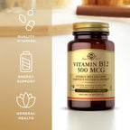 Vitamin B-12 500mcg Solgar 100 Caps