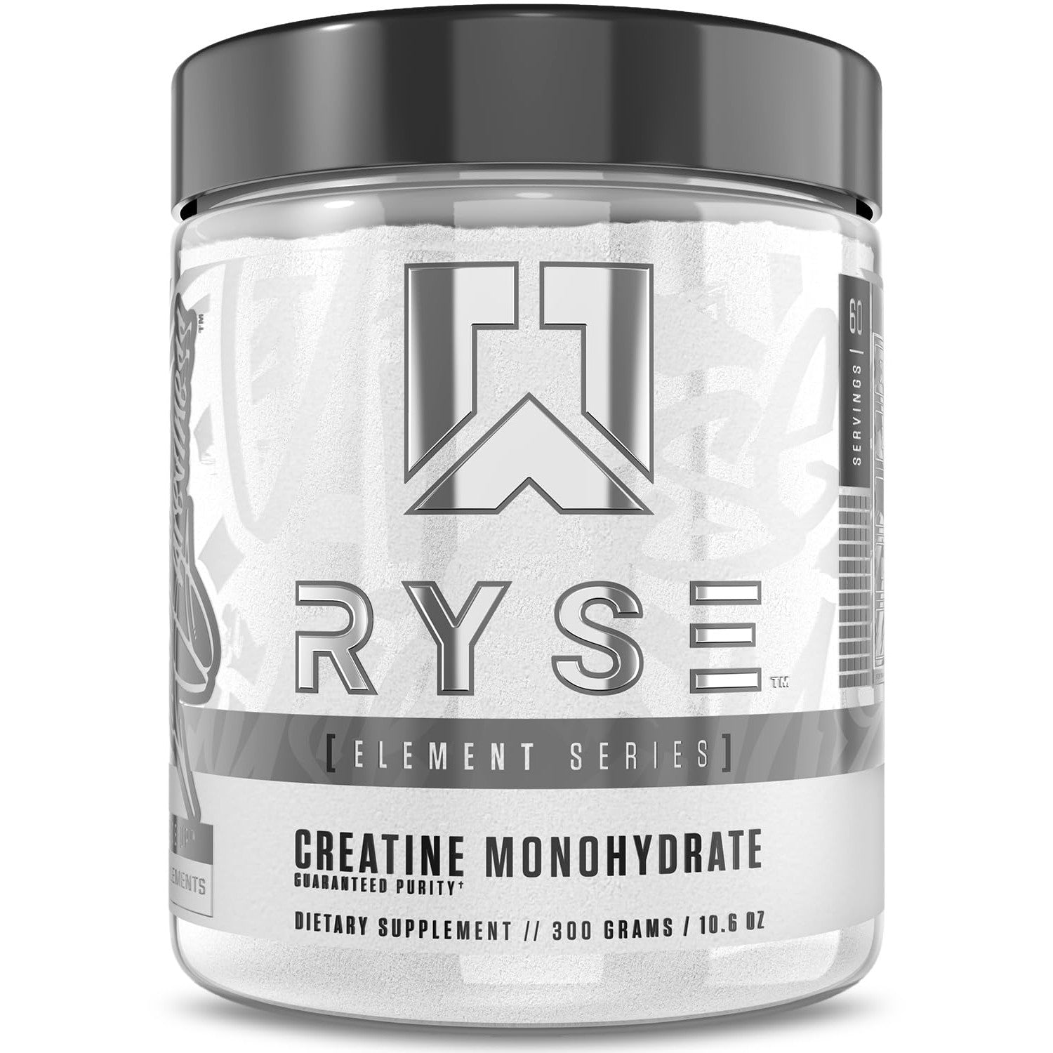 Ryse Creatine Monohydrate Powder - Unflavored - Supports Men & Women Lean Muscle Growth, Strength, Power, and Endurance - Helps Reduce Fatigue and Improve Workout Recovery - 100 Servings