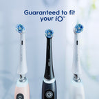 Buy now Oral-B iO Series Ultimate Clean Electric Toothbrush Replacement Brush Heads for an Oral-B Electric Toothbrush, 2 Count, Black at indiglob india