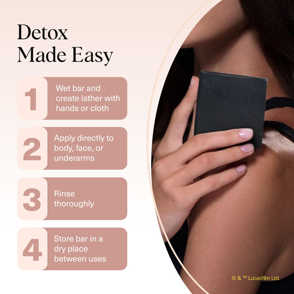 Buy now Kitsch Charcoal Soap Body Wash Bar x Star Wars Darth Æ’?? Detoxifying Bar Soap w/Activated Charcoal Æ’?? Gently Removes Excess Oil & Impurities, Clears Pores, Firms & Moisturizes Skin Æ’?? Made in USA - 4 oz at indiglob india