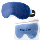 Microwavable & Freezable Hydro Beads Eye Mask - Warm & Cold Therapy for Dry Eyes, Styes, Blepharitis & Sinus Relief