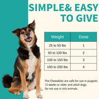 Pyrantel Pamoate and Praziquantel De-wormer Tablet for Medium & Large Dogs