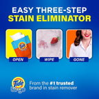 Buy now Tide To Go Stain Remover Wipes for Clothes, Instant Laundry Travel Stain & Spot Remover, 3 Pack, (30 Wipes Total) at indiglob india