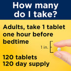 Buy now Nature Made Melatonin 3mg Sleep Aids for Adults, 100% Drug Free Sleep Aid, Sleep Supplements, 120 Tablets, 120 Day Supply at indiglob india