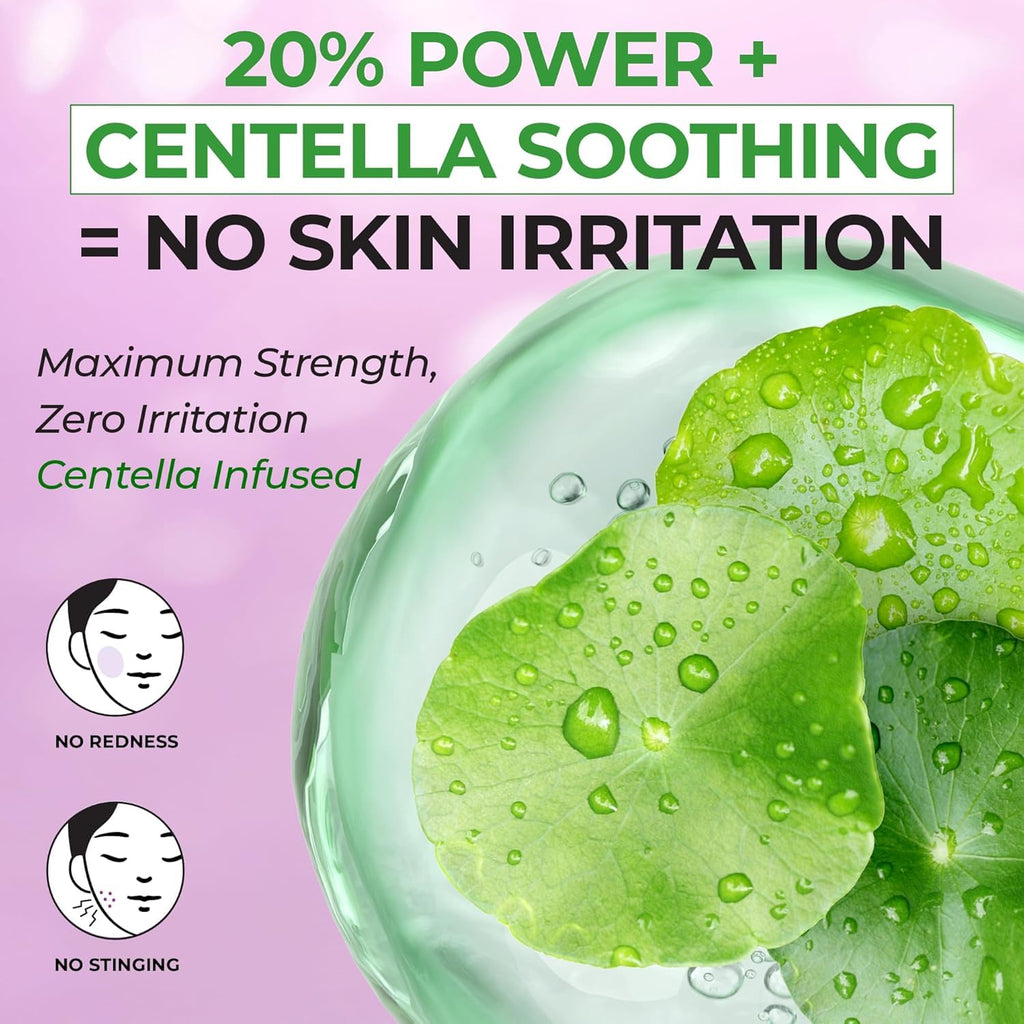 JUMISO 20% Niacinamide Dark Spot Correcting Serum for Face, 1.35 fl oz | TXA, Glutathione, Hexylresorcinol & Centella – Pore Care, Post-Blemish Marks, Glass Skin, Fragrance-Free