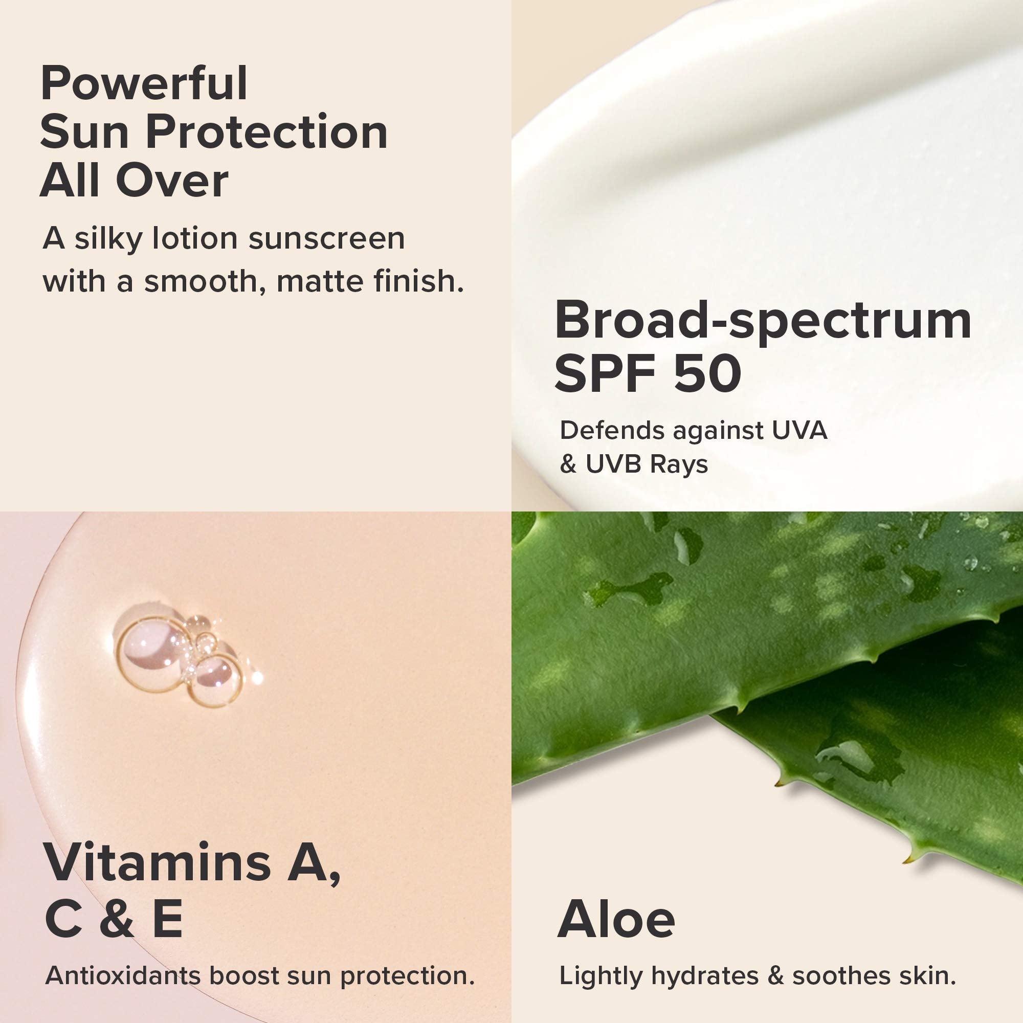 Buy now Paula's Choice Extra Care Oil Free Sunscreen for Face, SPF 50 Face & Body Sunscreen, Daily Moisturizing Lotion with Aloe & Vitamin A/C, Sweat & Water Resistant, Fragrance-Free, UVA/UVB Protection, 5oz at indiglob india