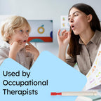 Buy now Gafly Therapens Oral Motor Therapy Tools Stimulate Speech and Feeding - Chewy Vibe Speech Therapy Toys Help Kids with Sensory Needs Chew & Relax - Oral Stimulator Kit Includes 4 Tips, Storage Pouch at indiglob india