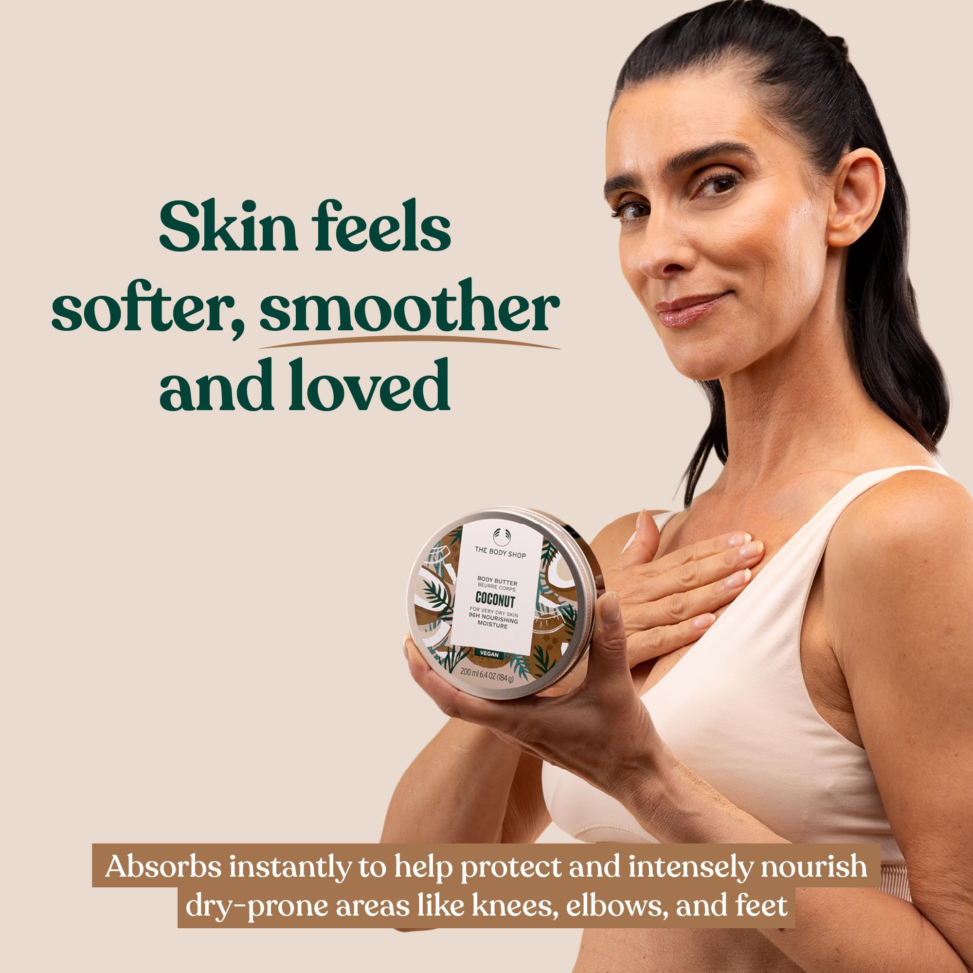 Buy now The Body Shop Coconut Body Butter – Nourishing & Moisturizing Skincare for Very Dry Skin – Vegan – 6.75 oz at indiglob india