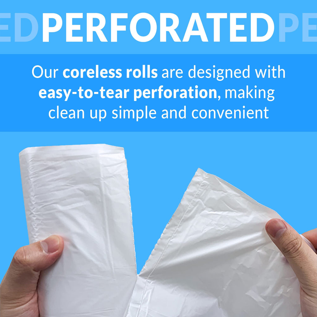 Reli. 6-10 Gallon Trash Bags | 1000 Bags | Clear