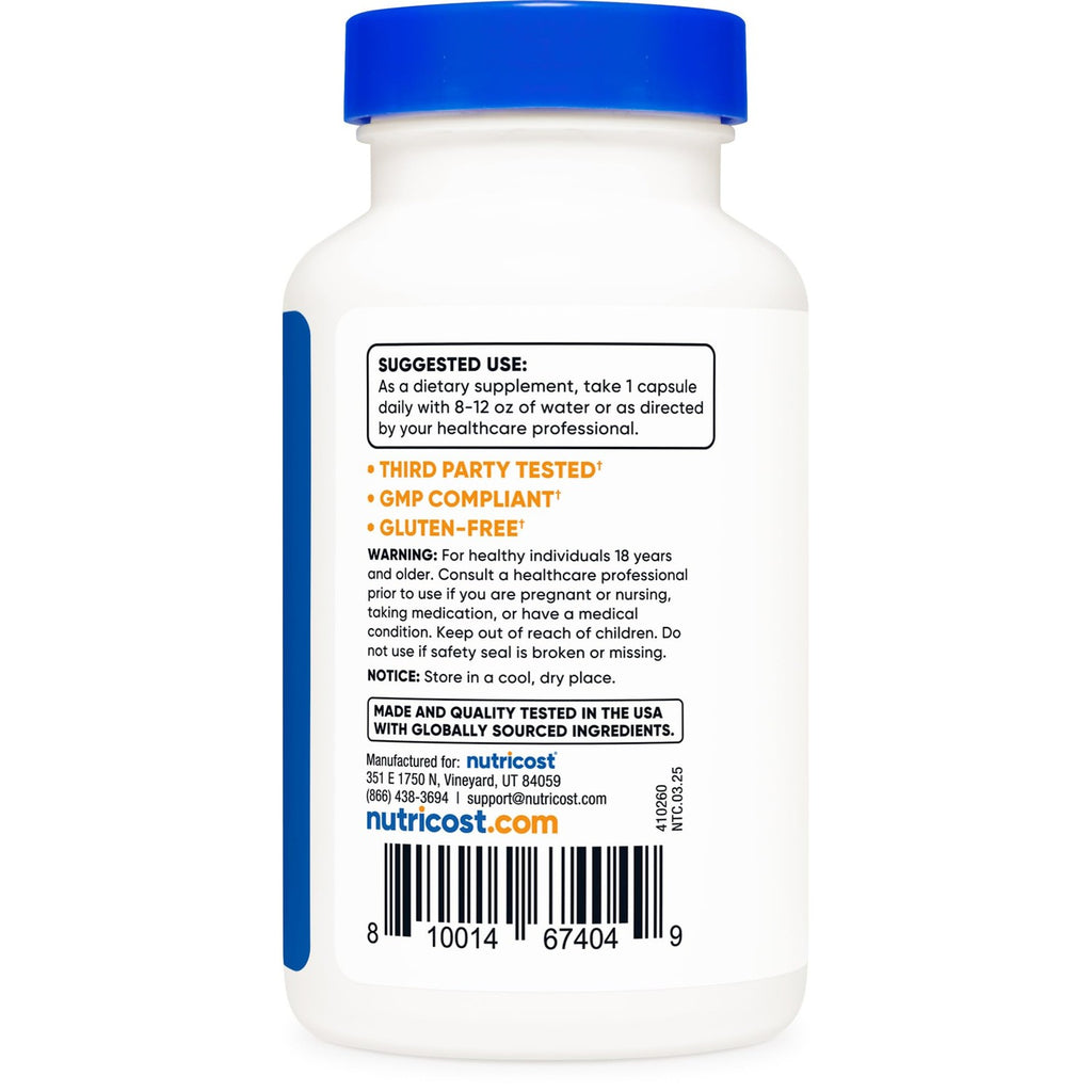 Nutricost Stinging Nettle Root Extract 120 Capsules, Gluten-Free, GMO-Free | 120 Servings Per Bottle, Vegetarian