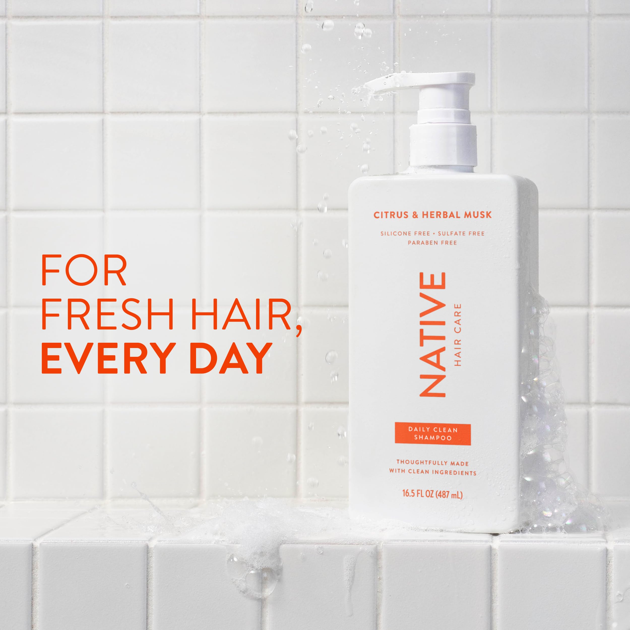 Buy now Native 2-in-1 Shampoo & Conditioner - Autumn Air & Amber - Naturally Derived Ingredients, Silicone-Free, Sulfate-Free, Paraben-Free, Strengthening Hair Care | Fall Seasonal Bundle 16.5 oz - 2 Pk at indiglob india