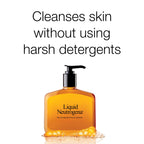 Neutrogena Liquid Gentle Foaming Face Wash with Glycerin, 8 fl oz | Oil-Free & Hypoallergenic Skin Care Cleanser, Fragrance-Free Moisturizing Facial Cleanser for Daily Use