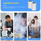 Buy now Blue Pure 411 Replacement Filters for Blueair Blue Pure 411, 411+, 411 Auto and Mini Air Purifier, Include 2 Particle and 2 Activated Carbon at indiglob india