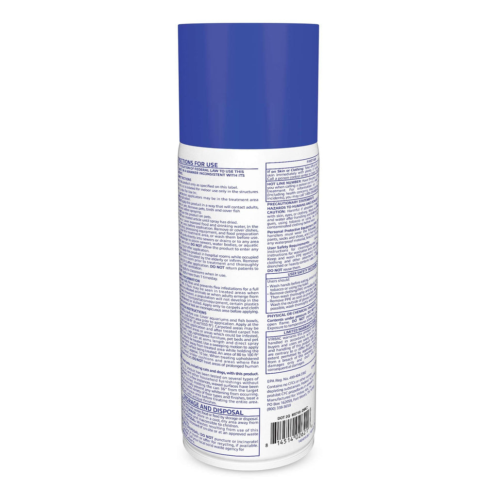 Virbac Knockout ES Area Treatment Carpet Spray for Fleas and Ticks 16 oz