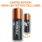 Duracell x Messi Coppertop AAA Batteries, 28 Count, Limited Edition