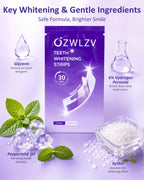 Teeth Whitening Strips, Purple Color-Correcting Technology, 14 Treatments