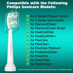 Buy now Replacement Toothbrush Heads for Philips Sonicare: Electric Toothbrush Replacement Heads Compatible with Sonicare Plaque Control ProtectiveClean 4100 5100 6100 C2 G2 W2,10 Pack at indiglob india