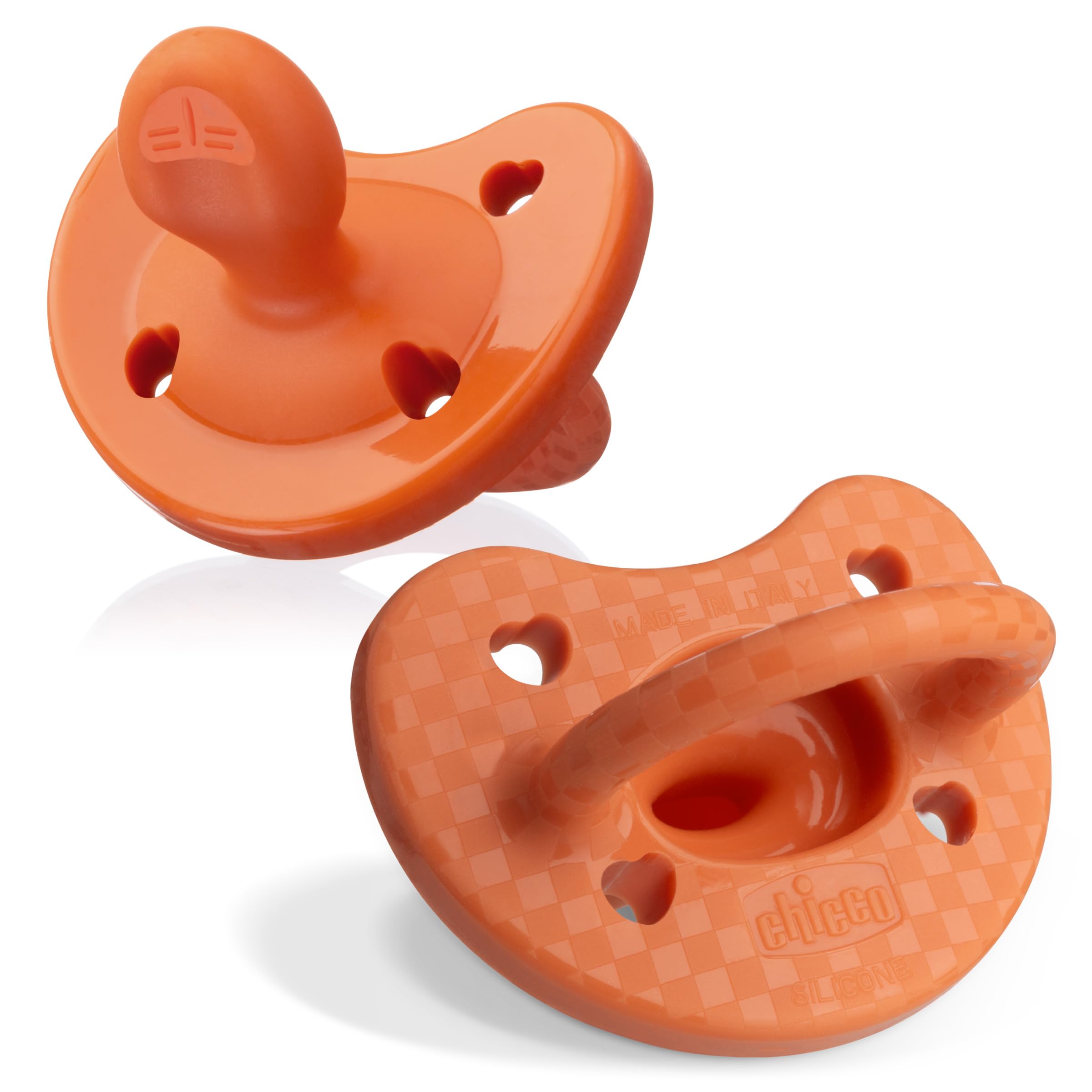 Buy now Chicco PhysioForma Silicone Orthodontic Pacifier, 0-6m | 100% Soft Silicone | Supports Breathing & Oral Development | Satin-Textured Nipple | Includes Sterilizing Case | BPA Free | Blue/Green, 2pk 16 to 24 months Terracotta Two Pack oz. at indiglob india