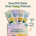 WOOF Pupsicle Mix Sample Pack for DIY Refill Pops