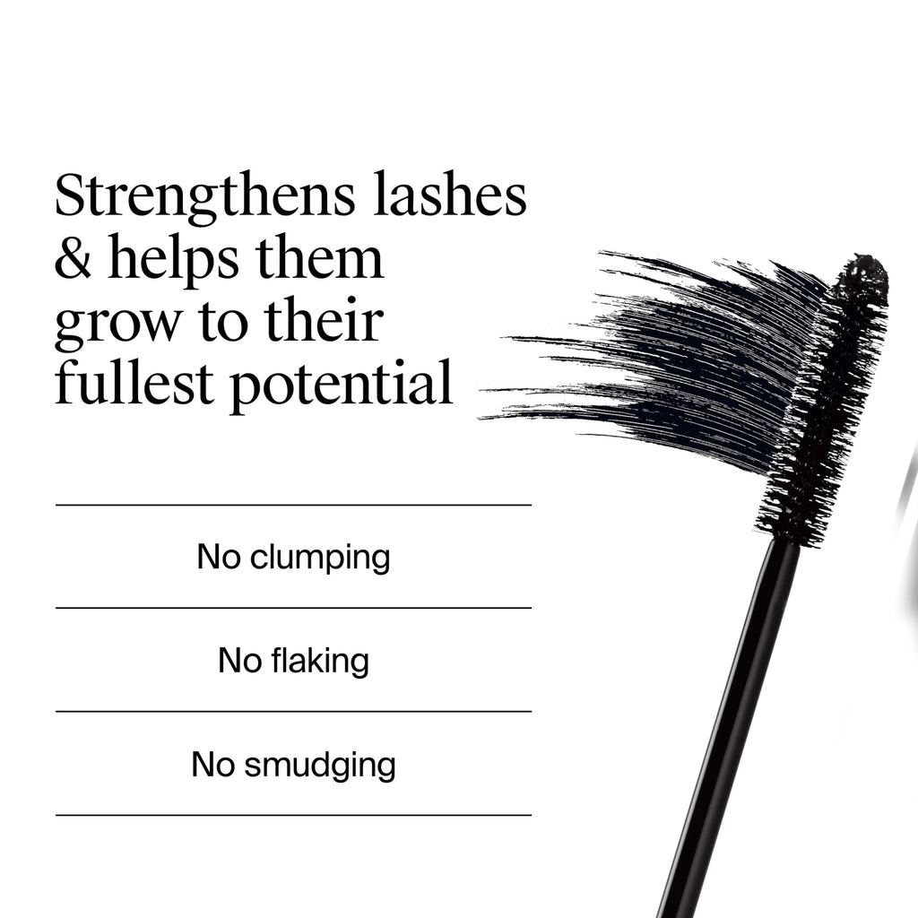 Neutrogena Healthy Lengths Mascara Black 02, 0.21 oz | Strengthens, Lengthens, Helps Lashes Grow, Vitamin E, Olive Oil Formula, No Clumping or Flaking