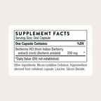 THORNE Berberine, 200 mg Berberine HCl Supplement, 60 Capsules | Supports Heart & Metabolic Health, Immune System, Healthy GI & Cholesterol*, Gluten, Dairy & Soy-Free, NSF Contents Certified