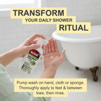 Kerasal Daily Defense Foot Wash, Cleanser, 12 oz | Daily foot cleanser with tea tree oil washes away odor and impurities to help feet feel clean and refreshed.