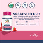 MARYRUTH'S Organic Prenatal Vitamins for Women Gummies, 30 Servings | 30 servings