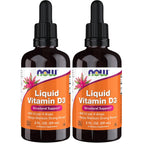 NOW Foods Supplements, Liquid Vitamin D-3, Extra Strength, Structural Support*, 1-Ounce