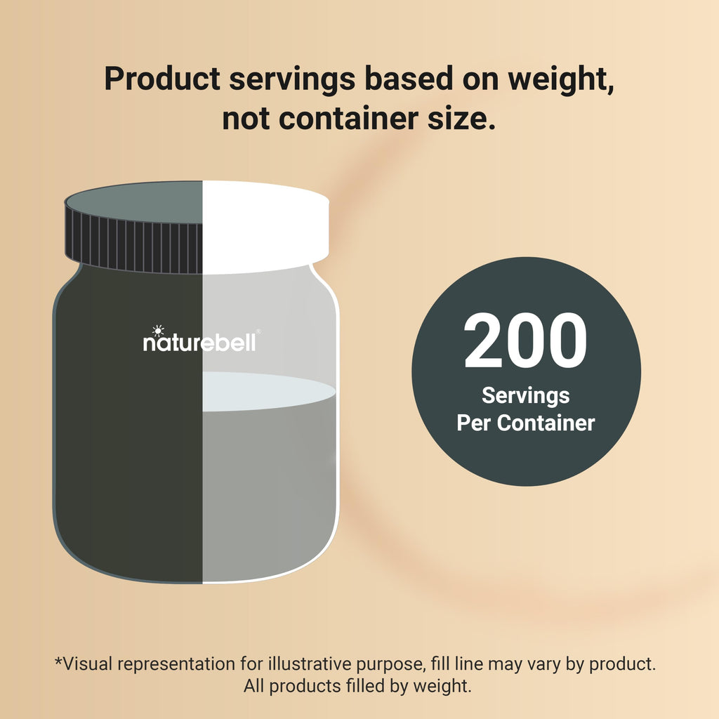 NatureBell Micronized Creatine Monohydrate Powder, 200 Servings | 5g Per Serving. Creatine Bulk Supply (1 kg / 2.2 lb). Unflavored & Easy-to-Mix. Keto, Vegan, Filler Free.