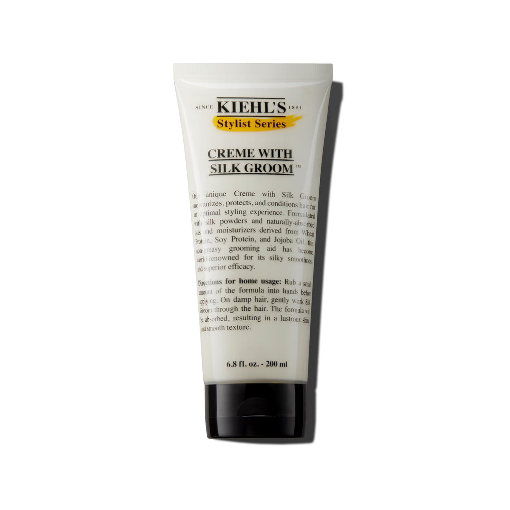 Buy now Kiehl's Cr??me with Silk Groom, Non-greasy Hair Styling Cream, Helps Moisturize & Smooth Hair, Adds Lustrous Shine, with Jojoba Oil, for All Hair Types - 6.8 fl oz at indiglob india