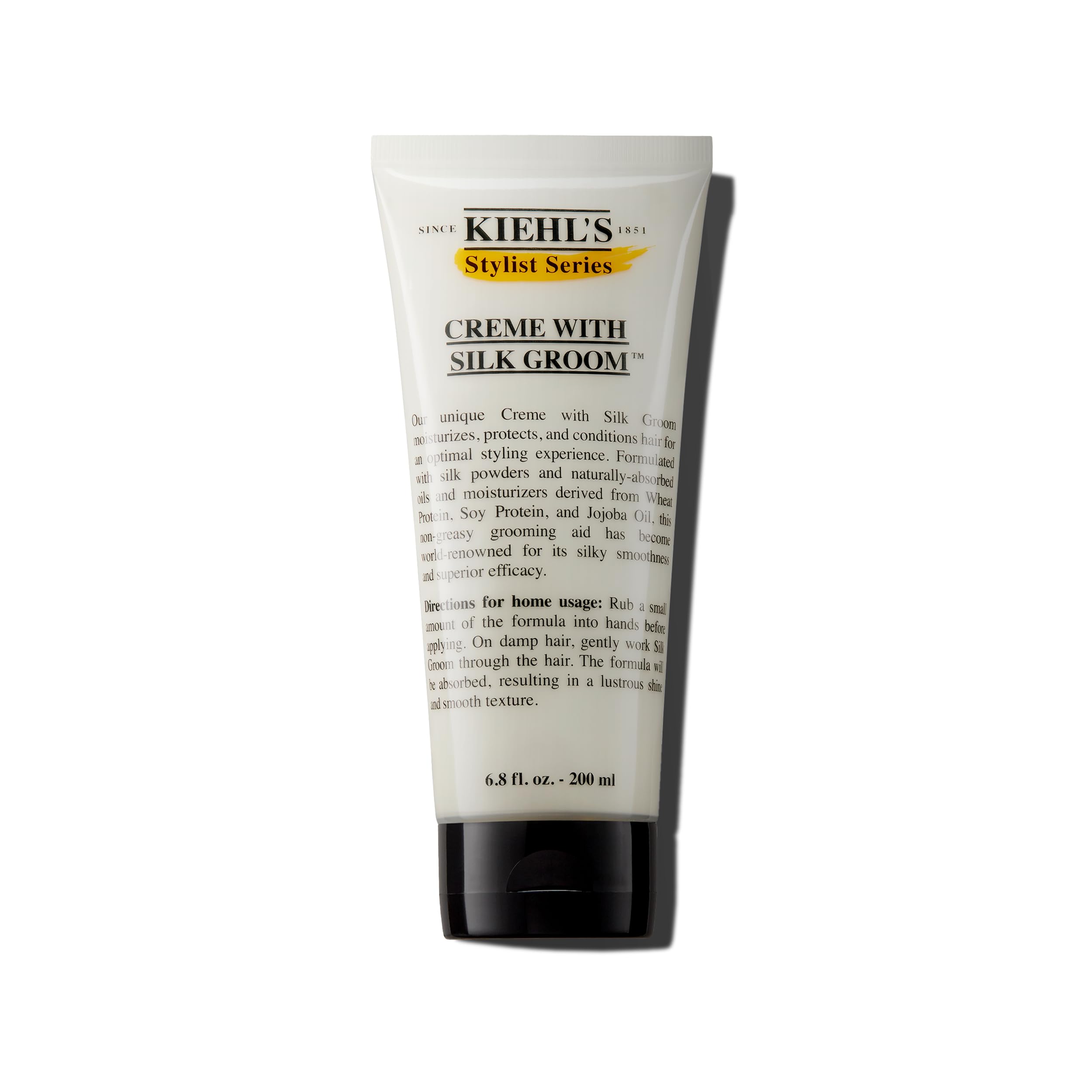 Buy now Kiehl's Cr??me with Silk Groom, Non-greasy Hair Styling Cream, Helps Moisturize & Smooth Hair, Adds Lustrous Shine, with Jojoba Oil, for All Hair Types - 6.8 fl oz at indiglob india