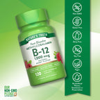 Nature's Truth B12 Vitamin Sublingual Tablets | 1000 mcg | 120 Count
