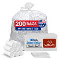 Reli. 50 Gallon Trash Bags Heavy Duty | Made in USA