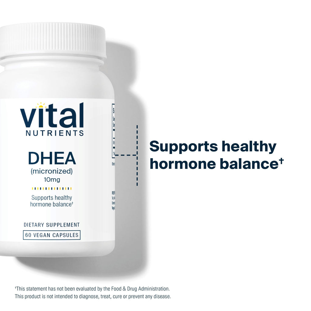 Vital Nutrients DHEA 10mg, 60 Capsules
