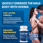 New Male Enhancing Supplement, Designed to be Fast Acting for Blood Flow to Gain Length & Girth + Stamina, Increase Size, Strength, Maca, Epimedium, and Other Natural Ingredients, 3rd Party Tested