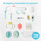 Frida Baby Ultimate Baby Kit, 10 Piece Newborn & Infant Essentials Gift Set