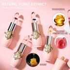 Buy now BestLand 6 Pcs/Set Flower Jelly Lipstick Set Temperature Change Moisturizer Long Lasting Nutritious Balm Magic Color Change Lip Gloss at indiglob india