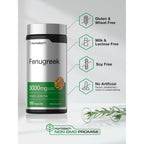 Horbäach Fenugreek Capsules | 150 Count | Non-GMO & Gluten Free Extract